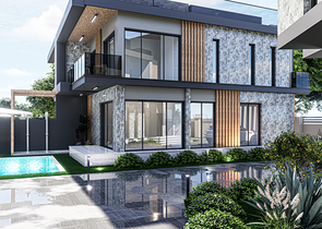 New 4+1 Villas with Private Pools in Döşemealtı Antalya | 2025
