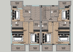 New 4+1 Villas with Private Pools in Döşemealtı Antalya | 2025