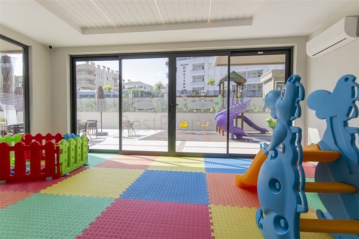 Modern Furnished 1+1 Apartment in Oba Alanya | 400 m to Beach