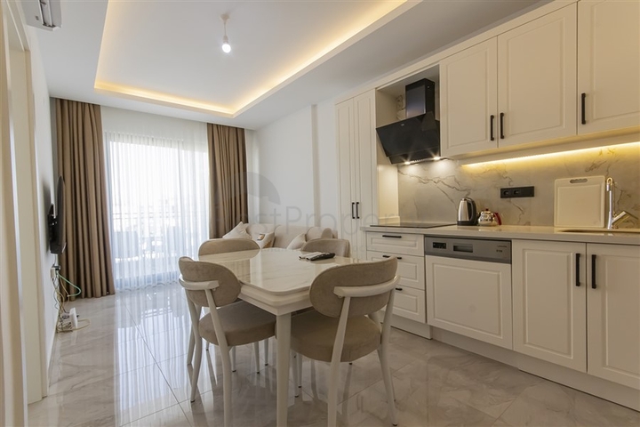 Modern Furnished 1+1 Apartment in Oba Alanya | 400 m to Beach
