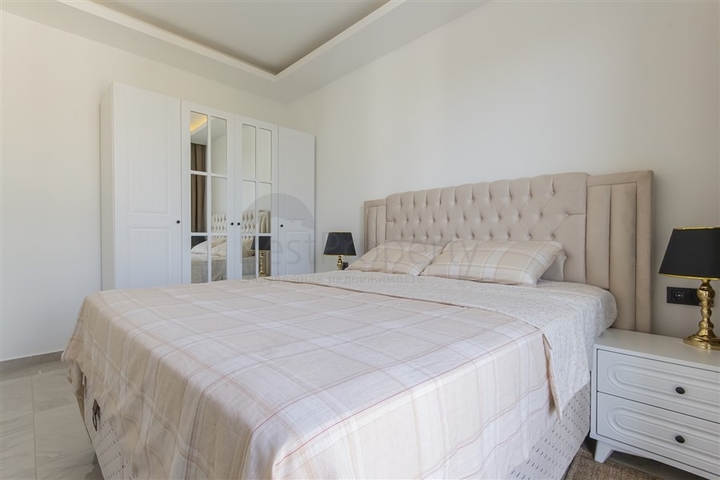 Modern Furnished 1+1 Apartment in Oba Alanya | 400 m to Beach