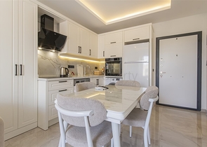 Modern Furnished 1+1 Apartment in Oba Alanya | 400 m to Beach