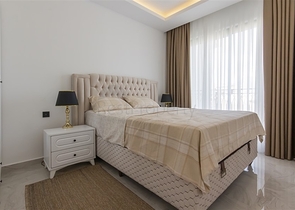 Modern Furnished 1+1 Apartment in Oba Alanya | 400 m to Beach