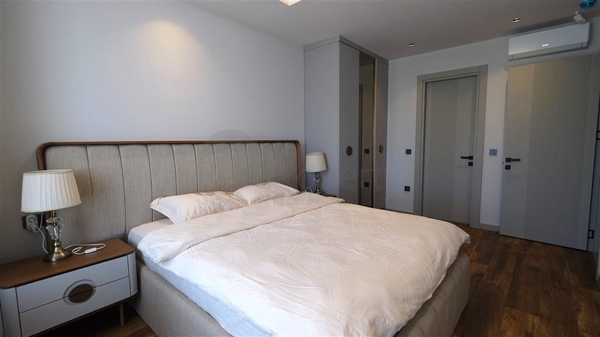 Modern villa with panoramic sea view in Kargicak