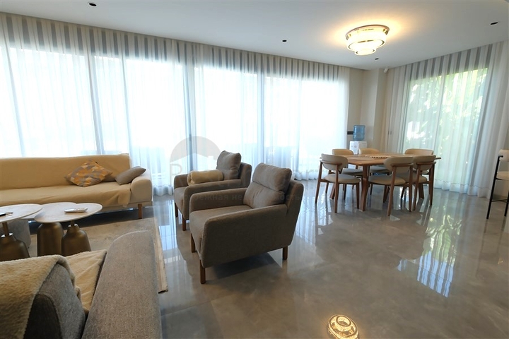 Modern villa with panoramic sea view in Kargicak