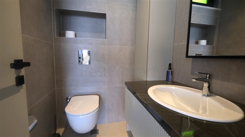 Modern villa with panoramic sea view in Kargicak