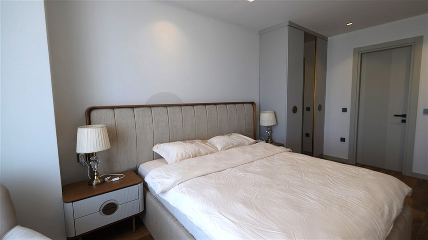 Modern villa with panoramic sea view in Kargicak