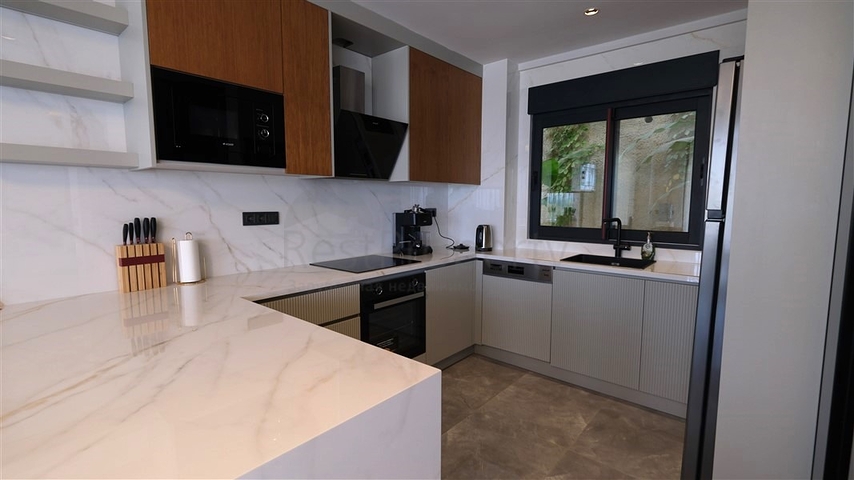 Modern villa with panoramic sea view in Kargicak