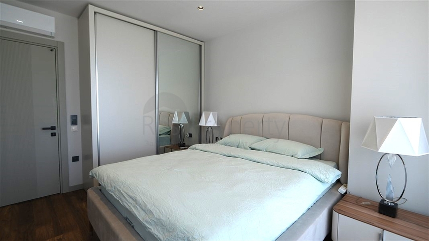 Modern villa with panoramic sea view in Kargicak