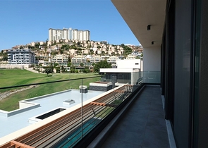 Modern villa with panoramic sea view in Kargicak