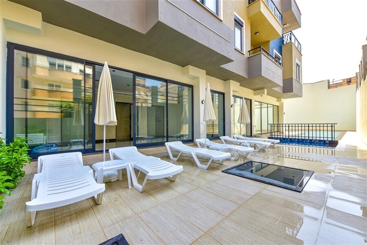 Cozy 1+1 apartment for rent in Mahmutlar