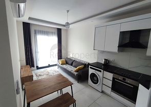 Cozy 1+1 apartment for rent in Mahmutlar