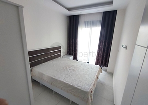 Cozy 1+1 apartment for rent in Mahmutlar