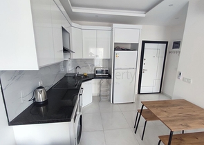 Cozy 1+1 apartment for rent in Mahmutlar