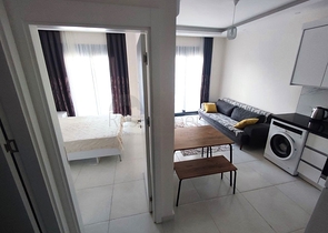 Cozy 1+1 apartment for rent in Mahmutlar