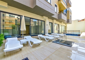 Cozy 1+1 apartment for rent in Mahmutlar