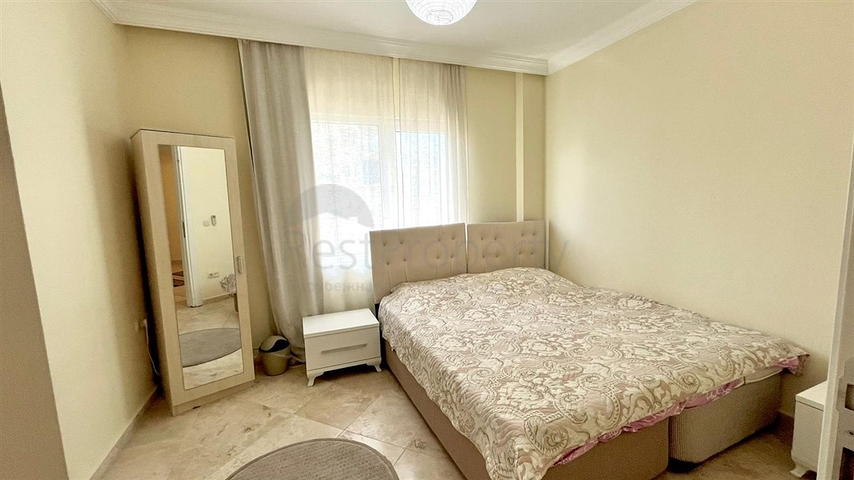 Furnished 2+1 Apartment in Mahmutlar, 450 m from the Beach