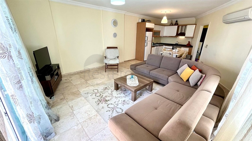 Furnished 2+1 Apartment in Mahmutlar, 450 m from the Beach