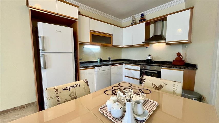 Furnished 2+1 Apartment in Mahmutlar, 450 m from the Beach