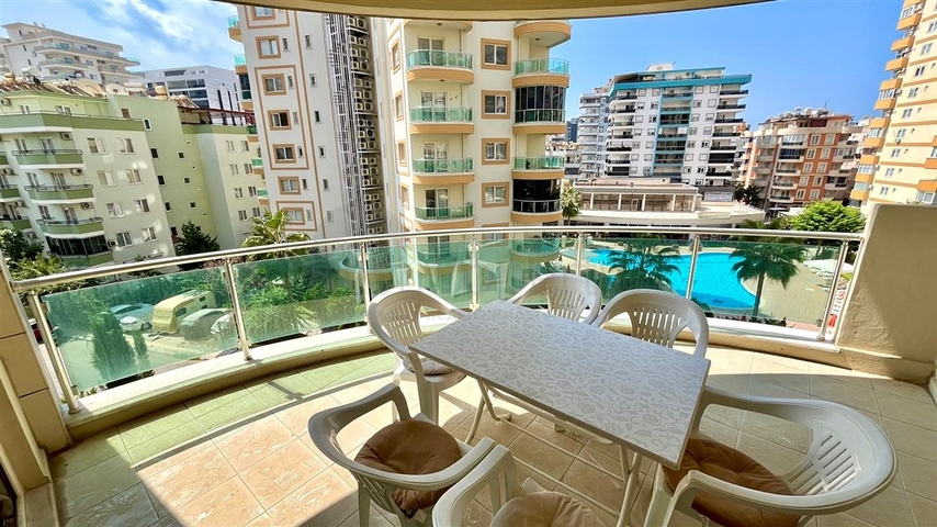 Furnished 2+1 Apartment in Mahmutlar, 450 m from the Beach