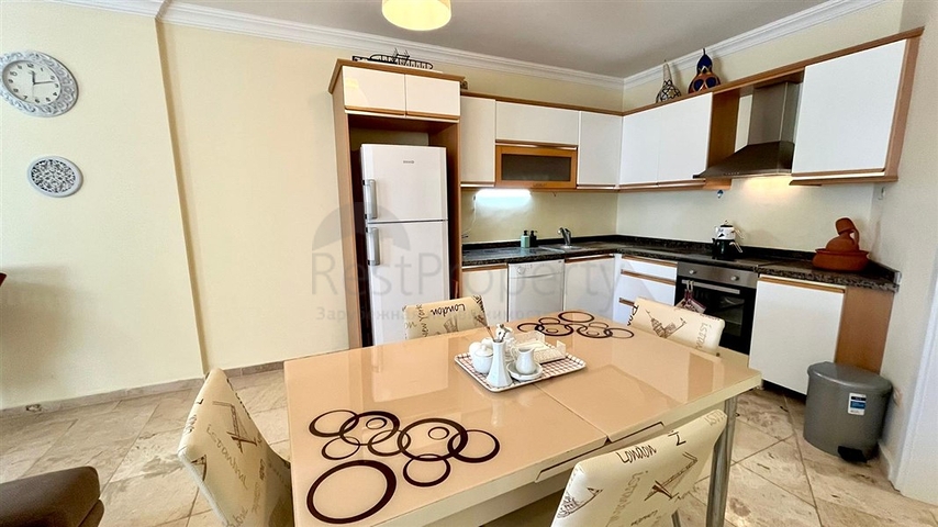 Furnished 2+1 Apartment in Mahmutlar, 450 m from the Beach