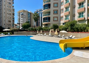 Furnished 2+1 Apartment in Mahmutlar, 450 m from the Beach