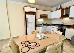 Furnished 2+1 Apartment in Mahmutlar, 450 m from the Beach