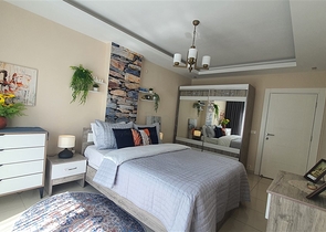 Furnished 1+1 Apartment in Oba, Alanya — 350 m from the Beach