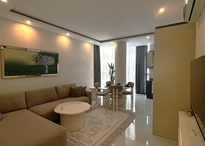 Modern 1+1 Rental Apartment in Central Alanya, 250 m to the Beach