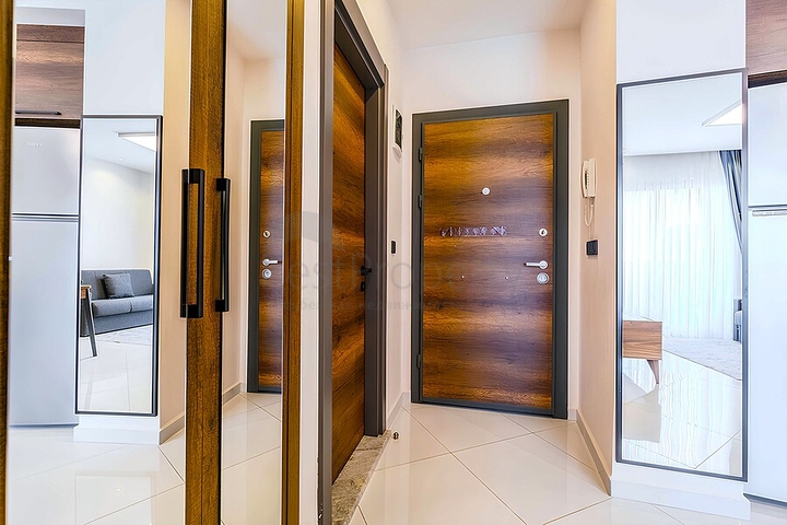 Modern 1+1 Apartment in Mahmutlar with Full Facilities, 550 m to Sea