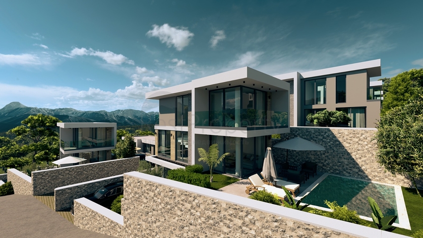 Stone-Built 3+1 Villa with Private Pool in Kalkan, Fethiye