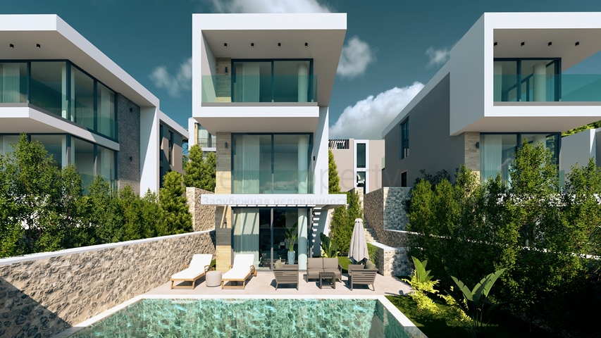 Stone-Built 3+1 Villa with Private Pool in Kalkan, Fethiye