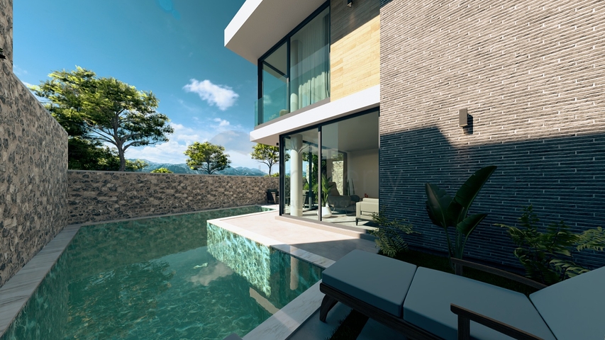 Stone-Built 3+1 Villa with Private Pool in Kalkan, Fethiye