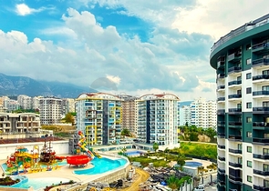 Spacious apartment with modern design in Mahmutlar