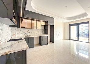 Spacious apartment with modern design in Mahmutlar