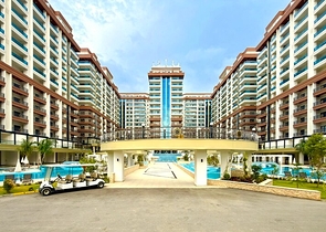 Spacious apartment with modern design in Mahmutlar