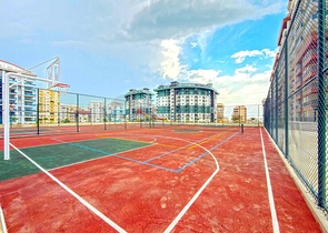 Spacious apartment with modern design in Mahmutlar