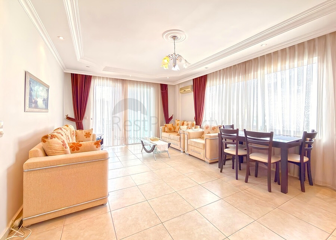 Bright furnished apartment for long-term rent in Cikcilli