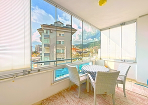 Bright furnished apartment for long-term rent in Cikcilli