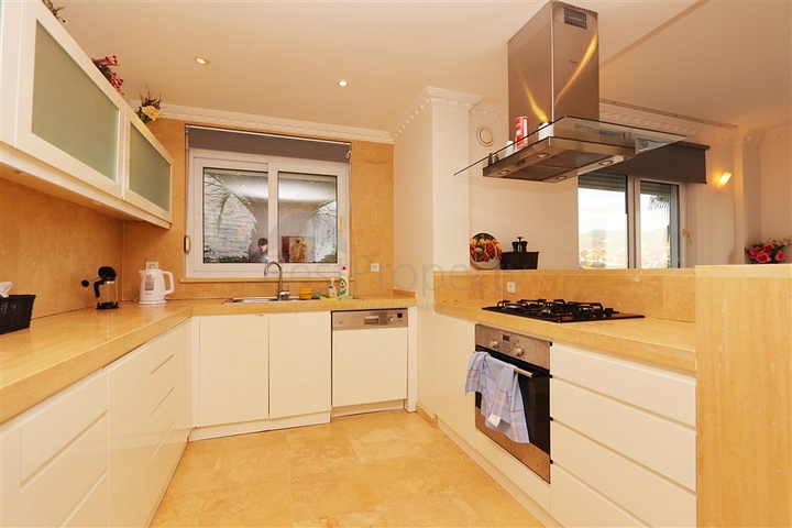 Villa with a spacious terrace in the green part of Konakli district