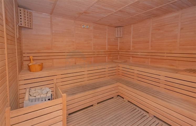 Villa with a spacious terrace in the green part of Konakli district