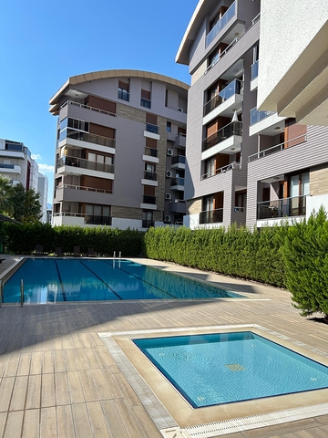 New 3+1 Apartment for Rent in Uncali, Antalya with Pool & Parking