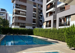 New 3+1 Apartment for Rent in Uncali, Antalya with Pool & Parking