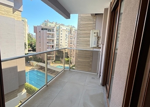 New 3+1 Apartment for Rent in Uncali, Antalya with Pool & Parking