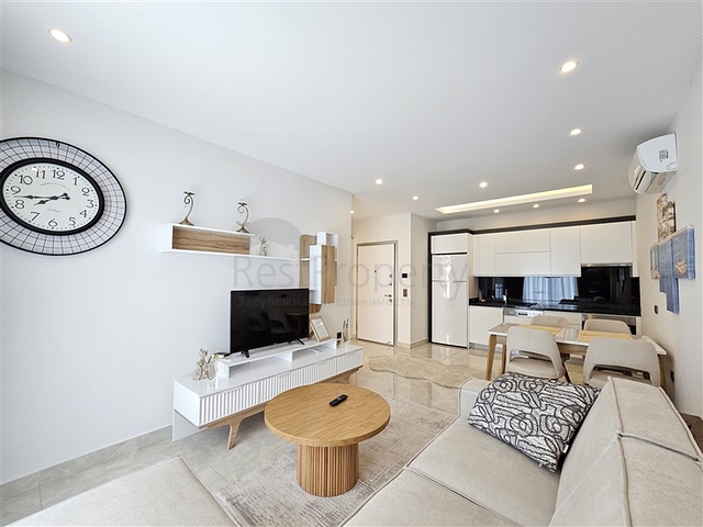 Furnished 1+1 Apartment in Mahmutlar, Alanya | Resort Complex