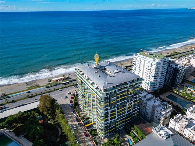 Furnished 1+1 Apartment in Mahmutlar, Alanya | Resort Complex