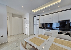 Furnished 1+1 Apartment in Mahmutlar, Alanya | Resort Complex