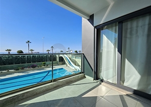 Furnished 1+1 Apartment in Mahmutlar, Alanya | Resort Complex