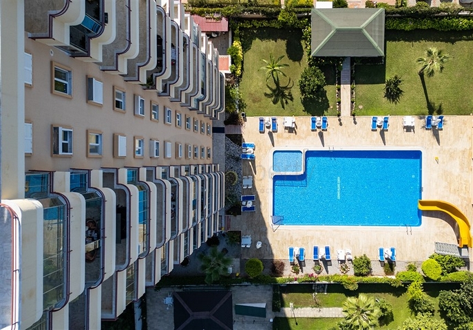 Furnished 2+1 Apartment in Mahmutlar, Alanya | Pool & Facilities