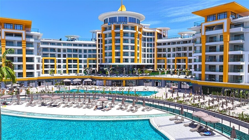 Furnished 2+1 Garden Duplex Near Beach in Türkler, Alanya